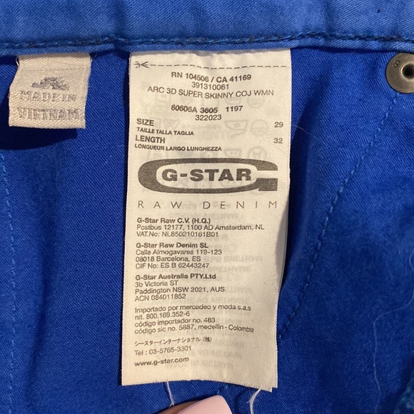 G-Star ARC 3D Super Skinny Women’s Jeans - Picture 6 of 8